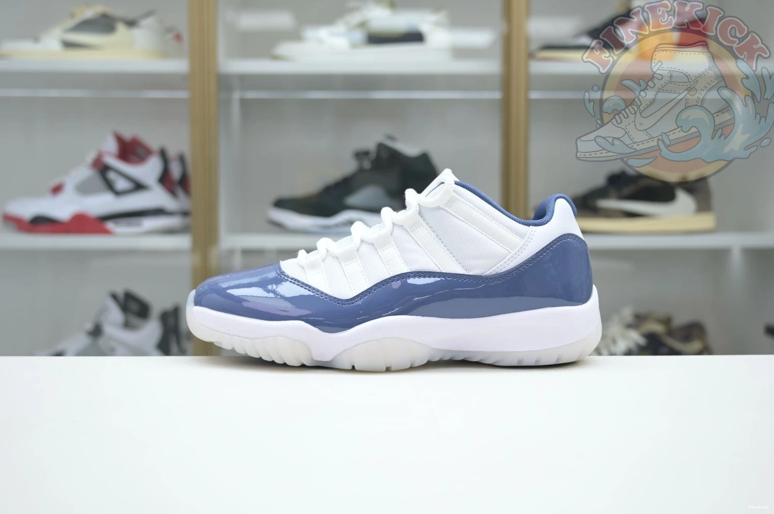 Jordan Low“Diffused Jordan Air 11 Blue” 1231
